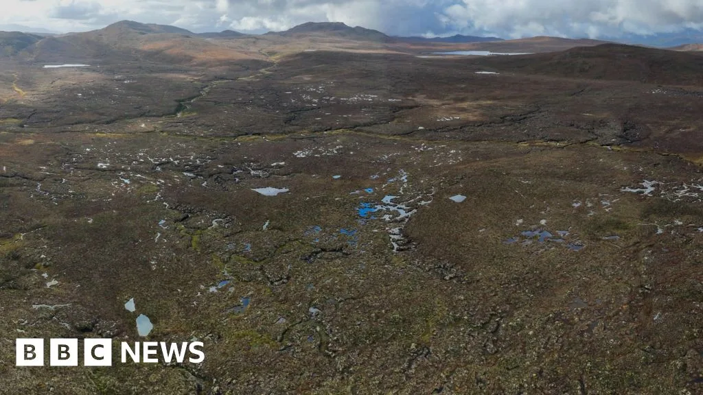 Major peatland restoration project begins near Loch Ness